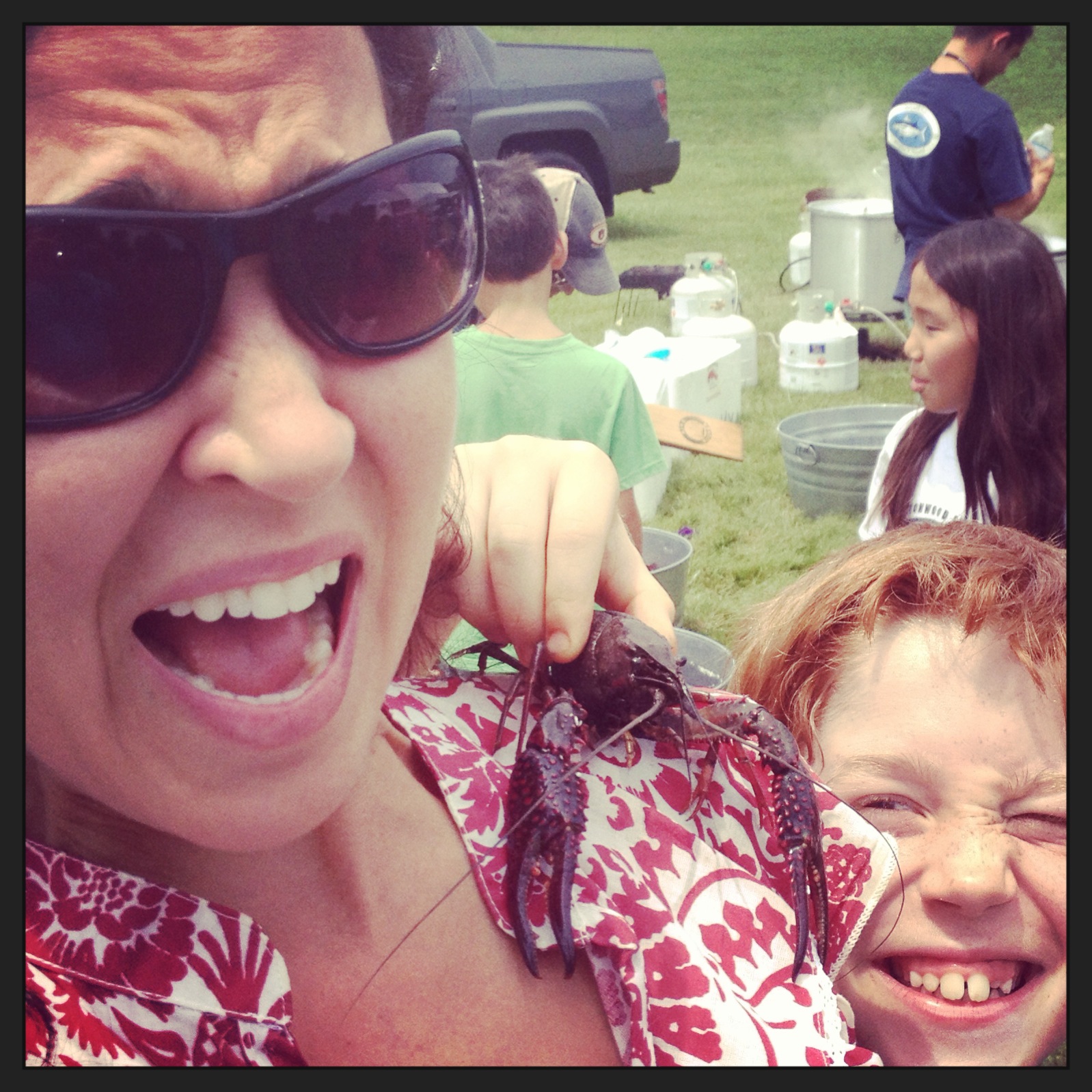 Surprised by a Crawfish