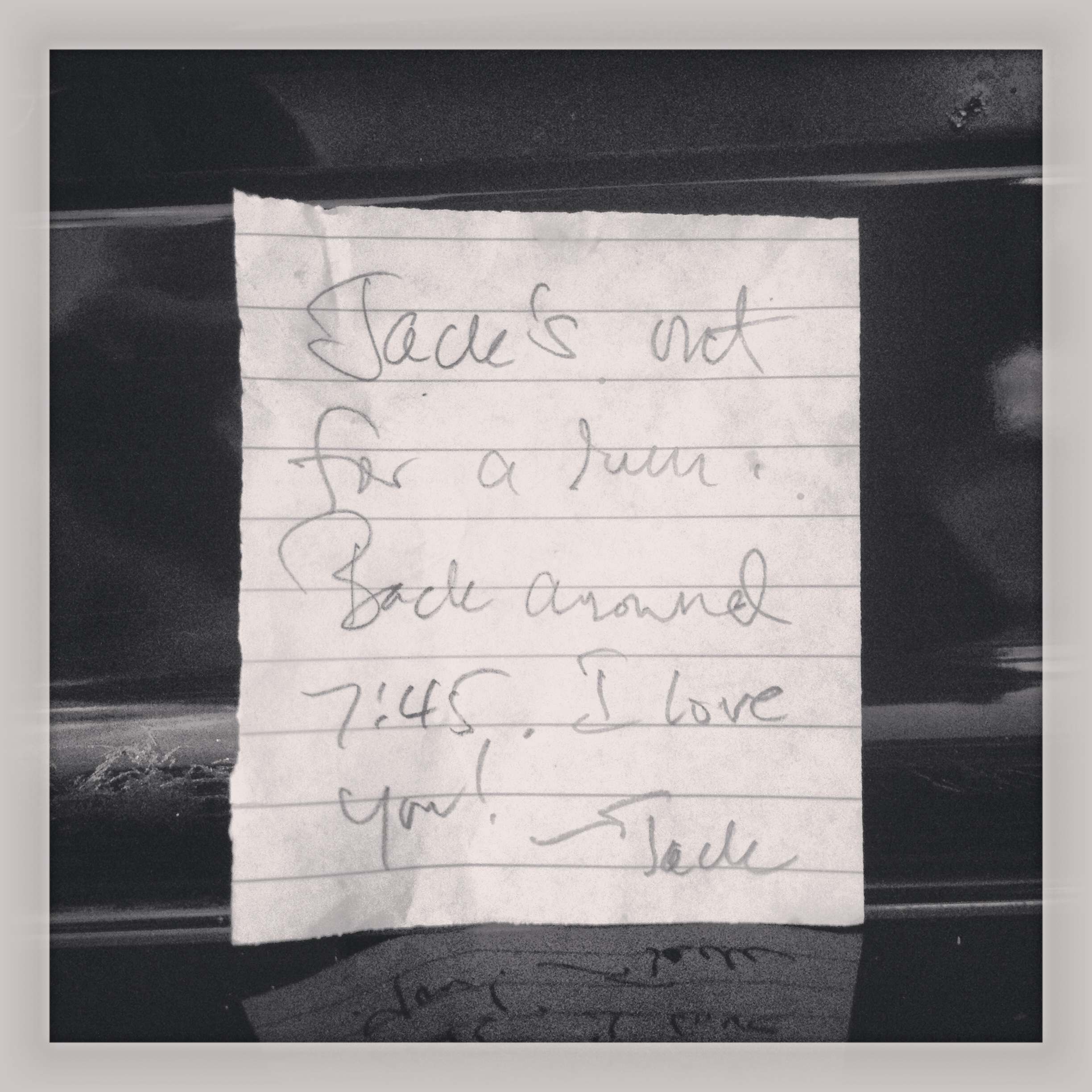 note from Jack