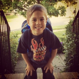 1st day of kindergarten