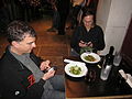 phones at restaurant