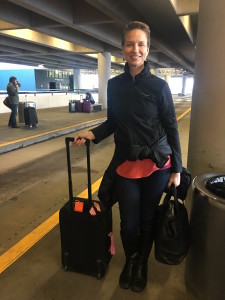 Kellie arrives in Nashville