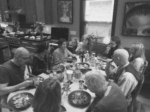 dinner with conservatives and liberals